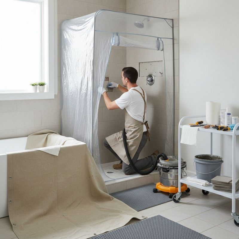 Shower Tile Waterproofing